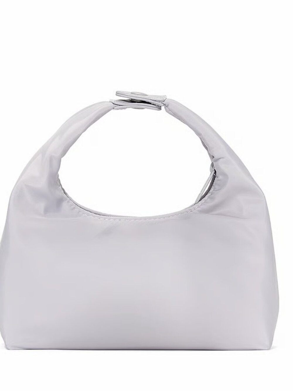 PINK VICTORIA SECRETS Nylon Snap Makeup Bag, Dusty Lilac Diamanté Butterfly NWT - Picture 4 of 5